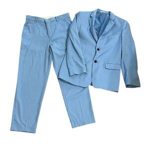 Calvin  Klein Blue Jacket Suit(Size 18)